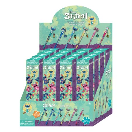Stitch! le film Stitch 3D Head Topper Spinning Pen | 0077764859809