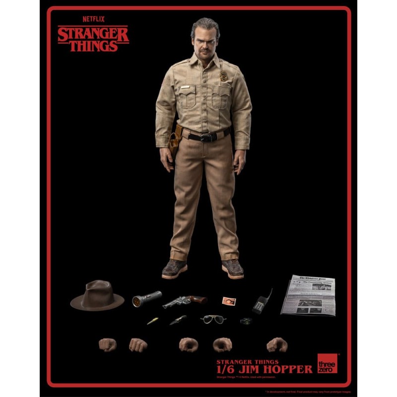 Stranger Things figurine 1/6 Jim Hopper (Season 1) 32 cm | 4895250811430