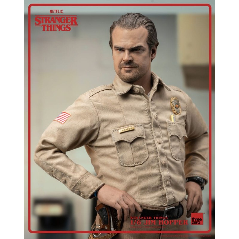 Stranger Things figurine 1/6 Jim Hopper (Season 1) 32 cm | 4895250811430