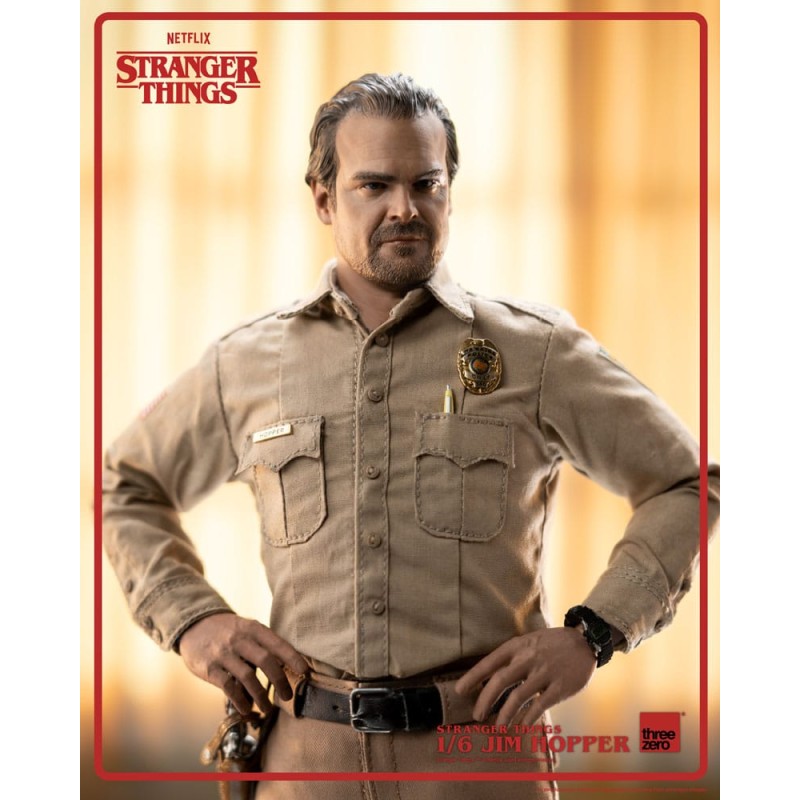 Stranger Things figurine 1/6 Jim Hopper (Season 1) 32 cm | 4895250811430