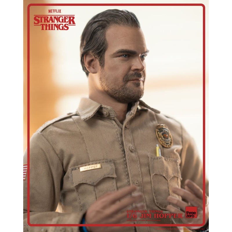 Stranger Things figurine 1/6 Jim Hopper (Season 1) 32 cm | 4895250811430