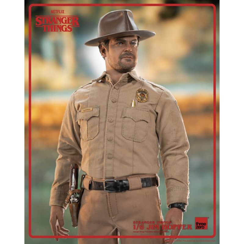 Stranger Things figurine 1/6 Jim Hopper (Season 1) 32 cm | 4895250811430