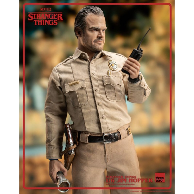 Stranger Things figurine 1/6 Jim Hopper (Season 1) 32 cm | 4895250811430