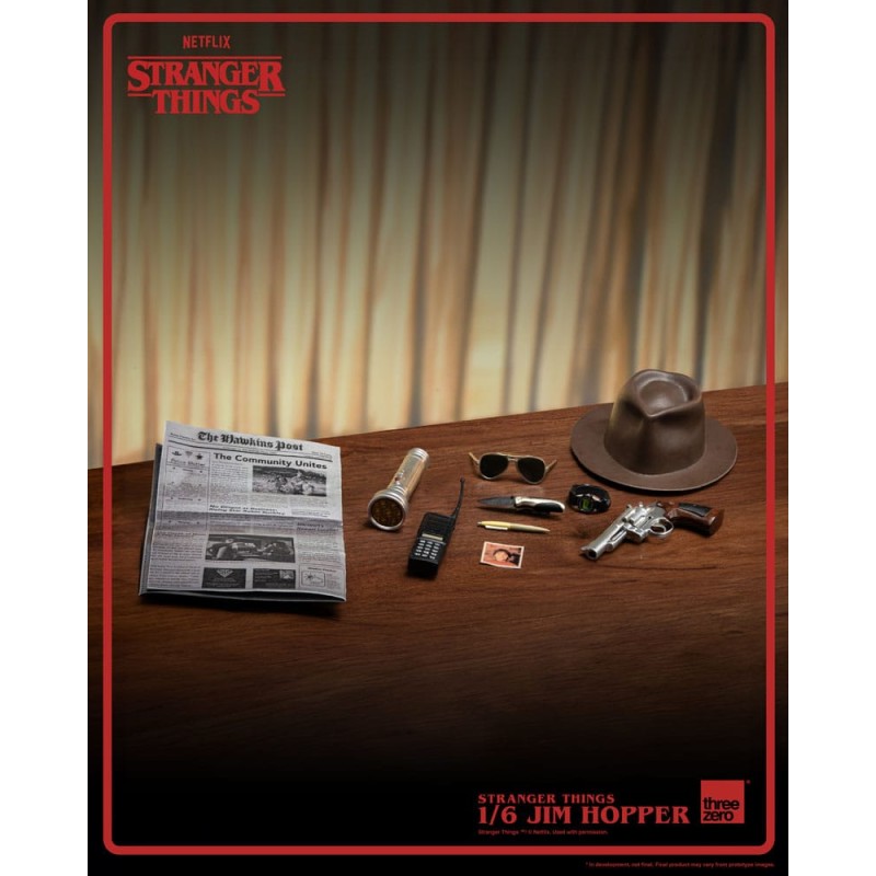 Stranger Things figurine 1/6 Jim Hopper (Season 1) 32 cm | 4895250811430