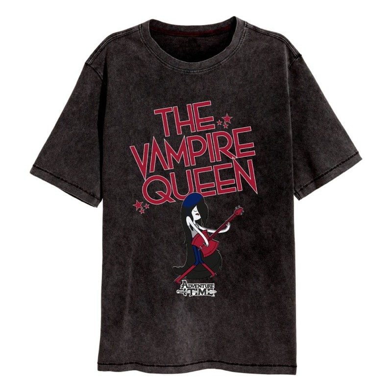 Adventure Time T-Shirt Vampire Queen Snow Washed Size L | 5056811518291