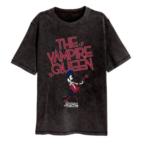 Adventure Time T-Shirt Vampire Queen Snow Washed Size L | 5056811518291