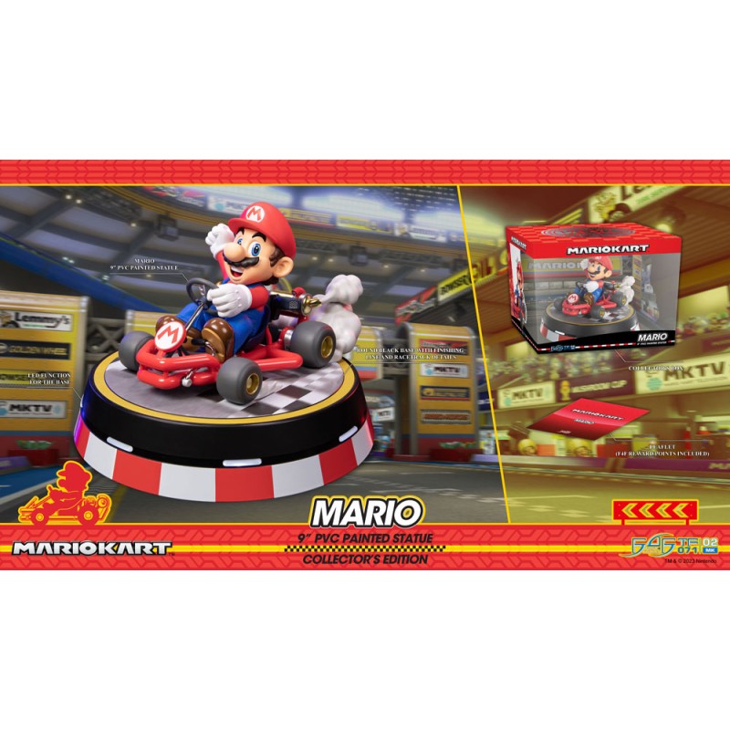 Mario Kart statuette PVC Mario Collector's Edition 22 cm | 5060316624746