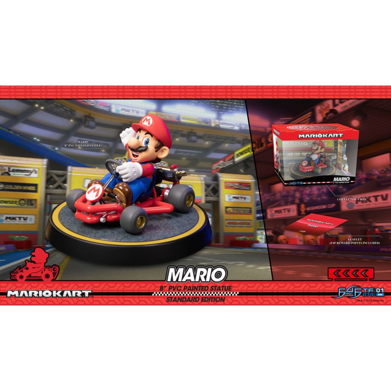 Mario Kart statuette PVC Mario Standard Edition 19 cm | 5060316624739