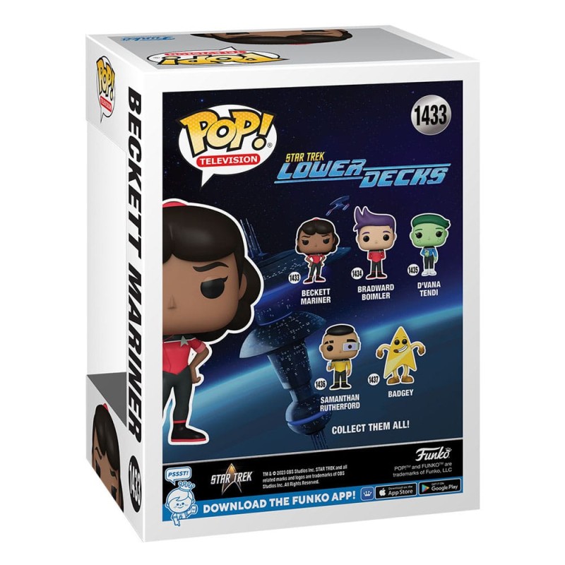 Star Trek Lower Decks POP! TV Vinyl figurine Beckett 9 cm | 0889698758420