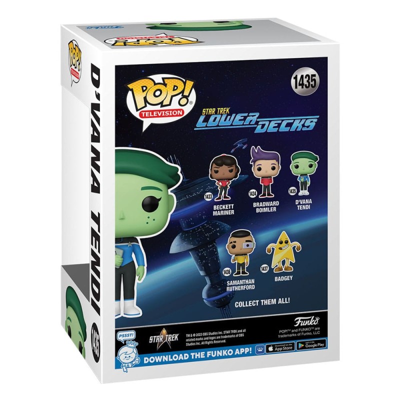 Star Trek Lower Decks POP! TV Vinyl figurine D'Vana 9 cm | 0889698758444