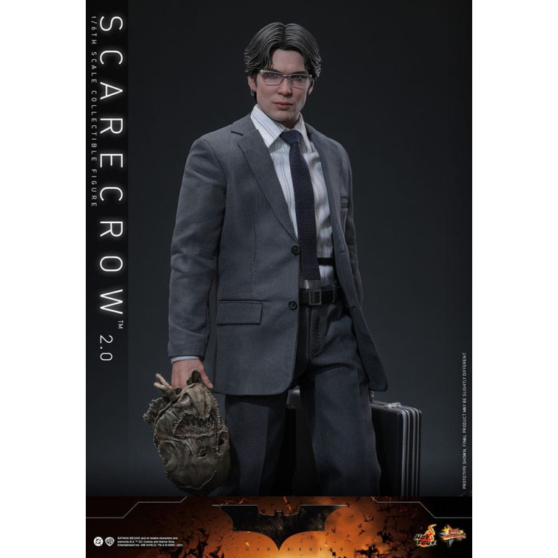 Batman Begins Movie Masterpiece Action Figure 1/6 Scarecrow 2.0 30 cm | 4895228621450