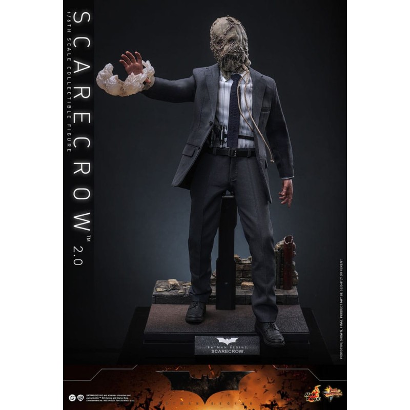 Batman Begins Movie Masterpiece Action Figure 1/6 Scarecrow 2.0 30 cm | 4895228621450