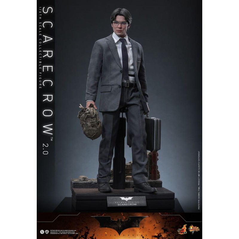 Batman Begins Movie Masterpiece Action Figure 1/6 Scarecrow 2.0 30 cm | 4895228621450