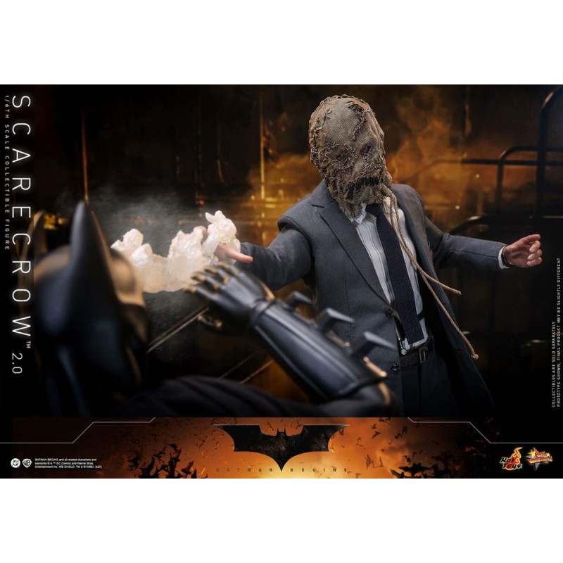 Batman Begins Movie Masterpiece Action Figure 1/6 Scarecrow 2.0 30 cm | 4895228621450