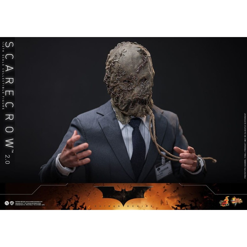 Batman Begins Movie Masterpiece Action Figure 1/6 Scarecrow 2.0 30 cm | 4895228621450