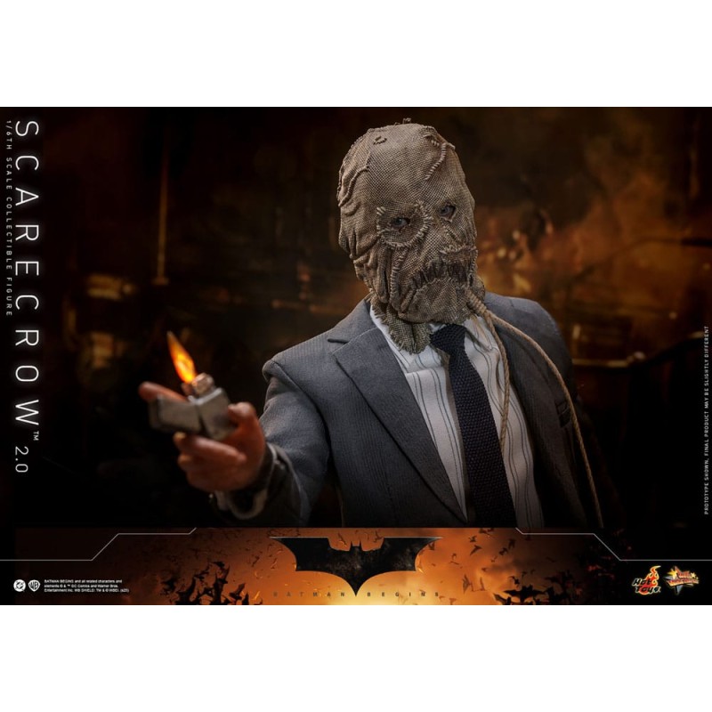 Batman Begins Movie Masterpiece Action Figure 1/6 Scarecrow 2.0 30 cm | 4895228621450