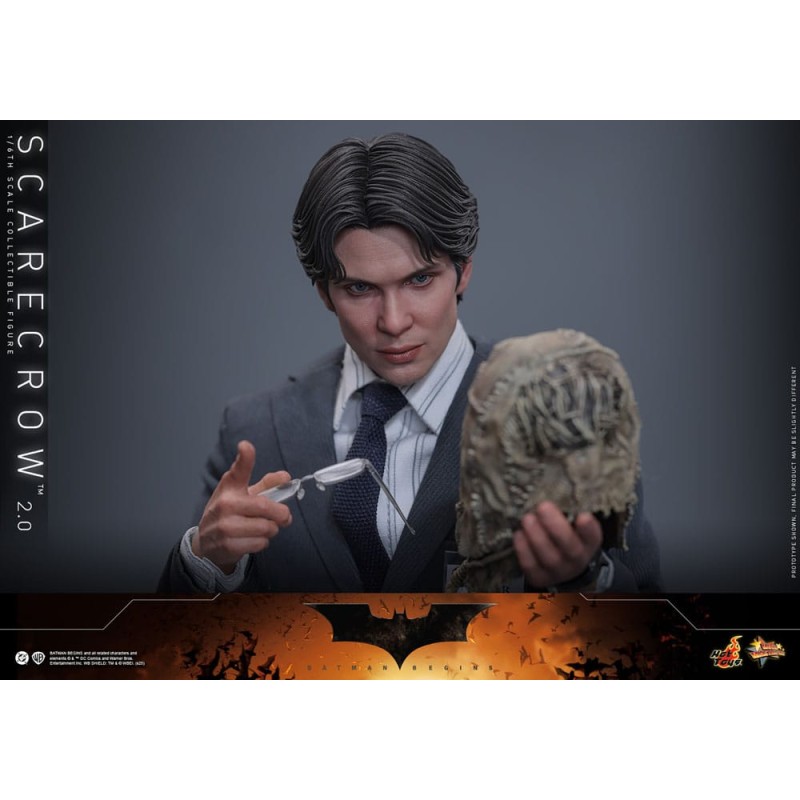 Batman Begins Movie Masterpiece Action Figure 1/6 Scarecrow 2.0 30 cm | 4895228621450