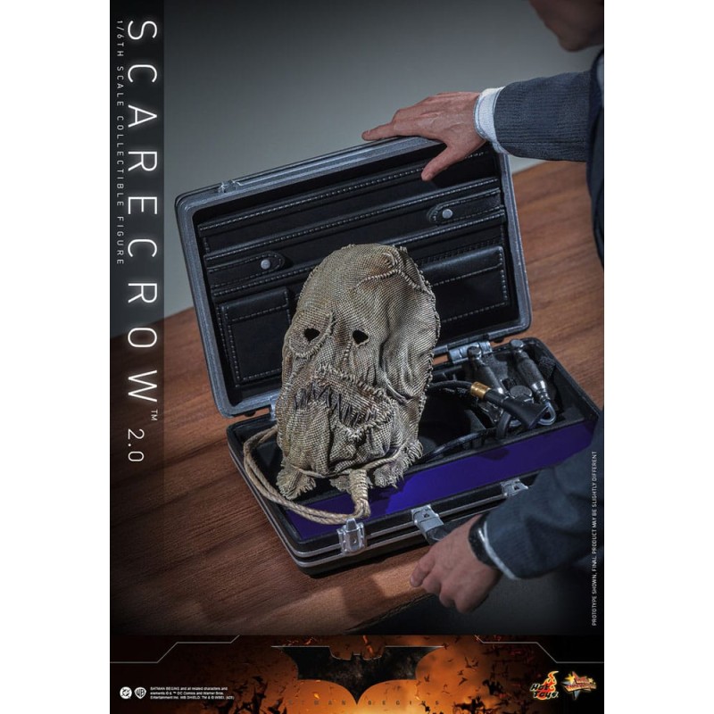 Batman Begins Movie Masterpiece Action Figure 1/6 Scarecrow 2.0 30 cm | 4895228621450