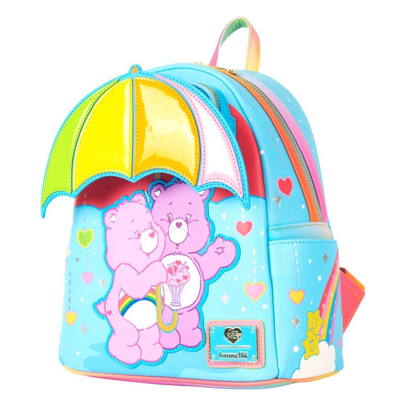 The Care Bears by Loungefly Mini Backpack Rainbow | 0671803543249