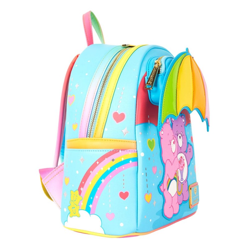 The Care Bears by Loungefly Mini Backpack Rainbow | 0671803543249