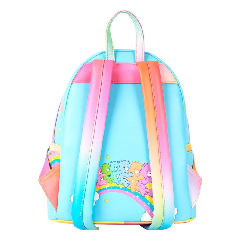 The Care Bears by Loungefly Mini Backpack Rainbow | 0671803543249