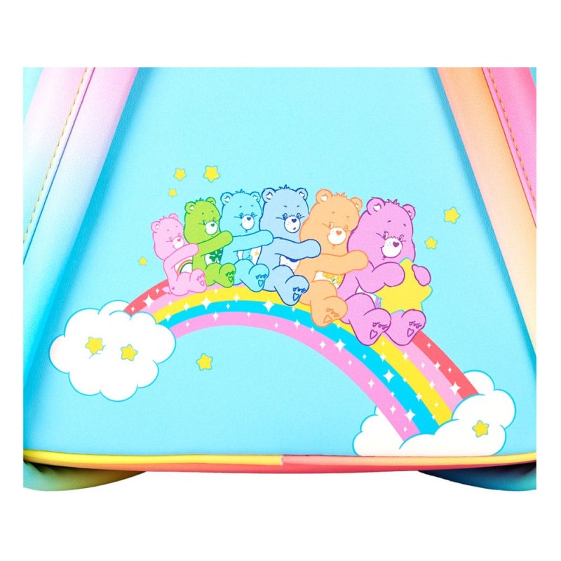The Care Bears by Loungefly Mini Backpack Rainbow | 0671803543249