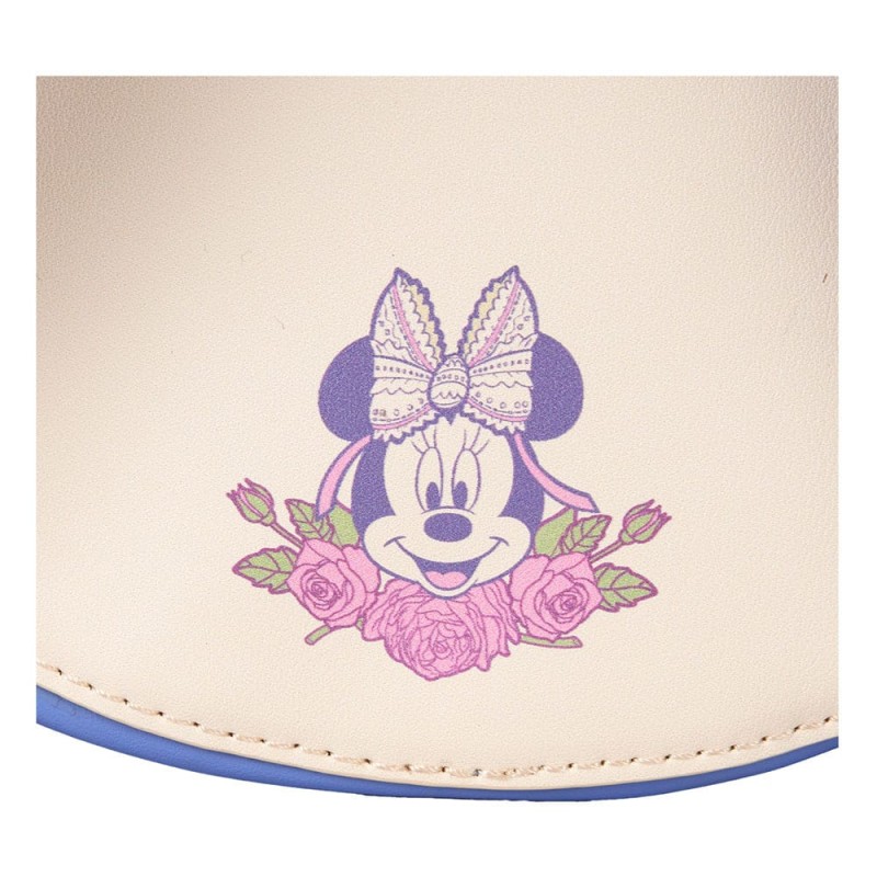  Disney by Loungefly Mini Backpack Minnie Floral and Lace  | 0671803542839