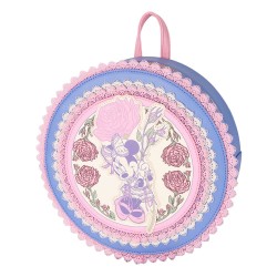  Disney by Loungefly Mini Backpack Minnie Floral and Lace  | 0671803542839