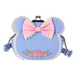 Disney by Loungefly Crossbody Minnie Floral and Lace Kisslock | 0671803542884