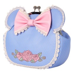 Disney by Loungefly Crossbody Minnie Floral and Lace Kisslock | 0671803542884