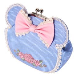Disney by Loungefly Crossbody Minnie Floral and Lace Kisslock | 0671803542884