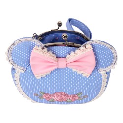 Disney by Loungefly Crossbody Minnie Floral and Lace Kisslock | 0671803542884