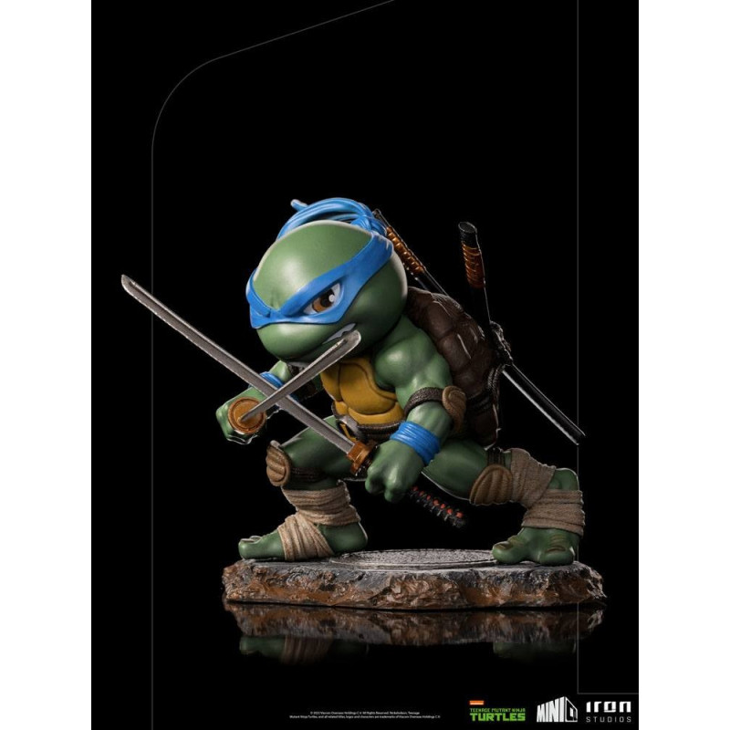 Les Tortues ninja Statuette PVC - Mini Co. - Leonardo 12 cm