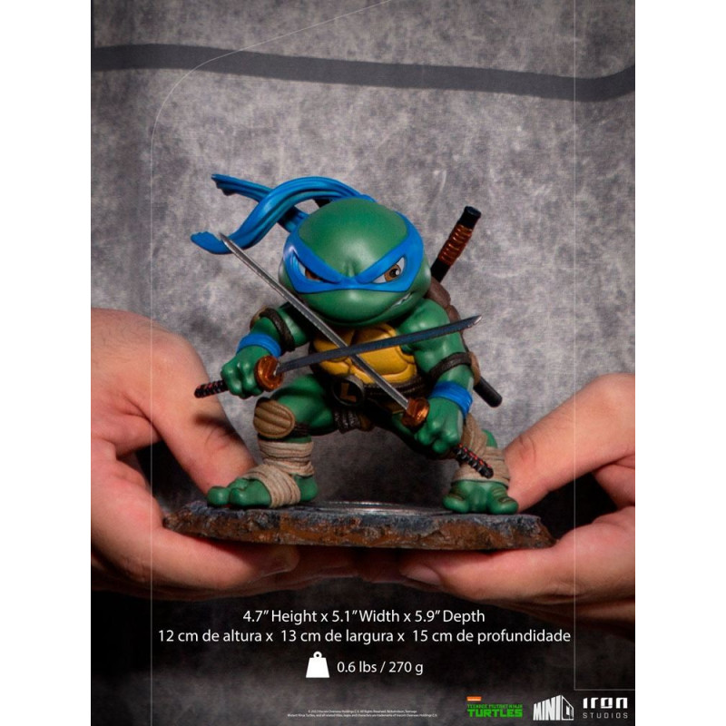 Teenage Mutant Ninja Turtles PVC Beeldje - Mini Co. - Leonardo 12 cm
