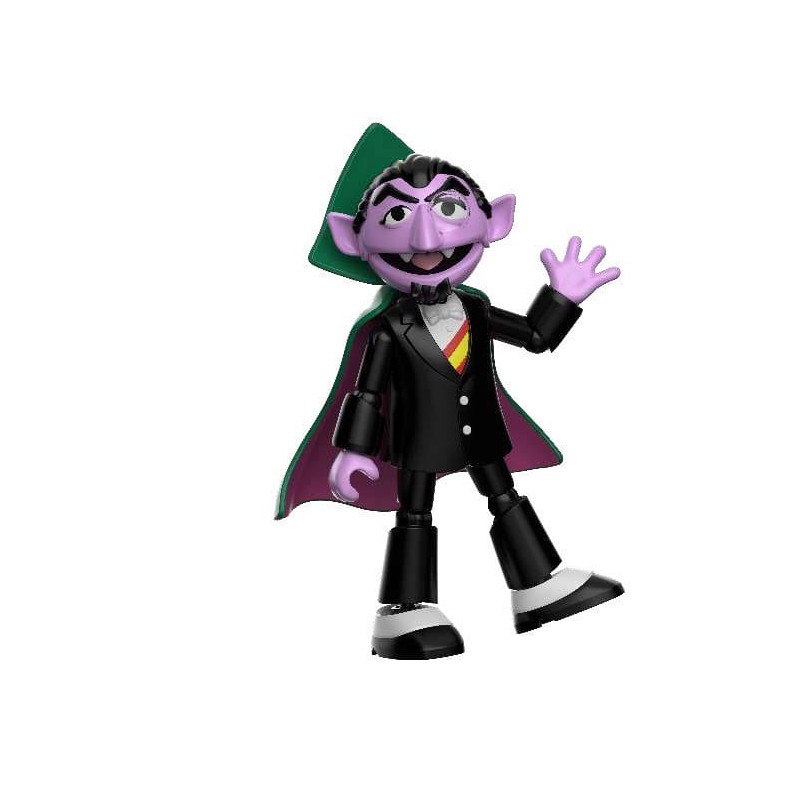 1, Rue Sésame figurine Plastic Model Kit Blokees PreCool Series 2 08 Count Von Count 13 cm | 0810181530582