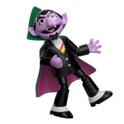 1, Rue Sésame figurine Plastic Model Kit Blokees PreCool Series 2 08 Count Von Count 13 cm | 0810181530582