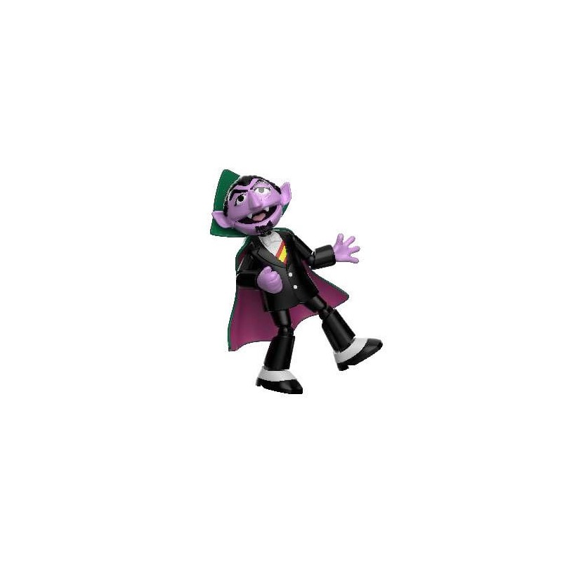 1, Rue Sésame figurine Plastic Model Kit Blokees PreCool Series 2 08 Count Von Count 13 cm | 0810181530582