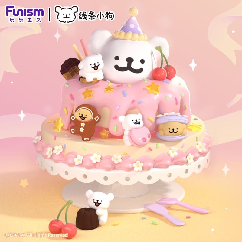 Maltese Sweet Box Series Mini Figures 3-Pack Puppy Face 9 cm Display (6) | 6970834315462