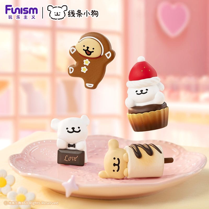 Maltese Sweet Box Series Mini Figures 3-Pack Puppy Face 9 cm Display (6) | 6970834315462