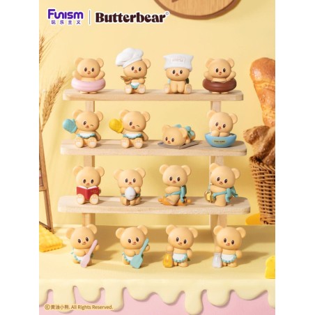 Butterbear présentoir packs de 3 mini-figurines Baked with Love Series Chubby Face 9 cm (6) | 6970834318838