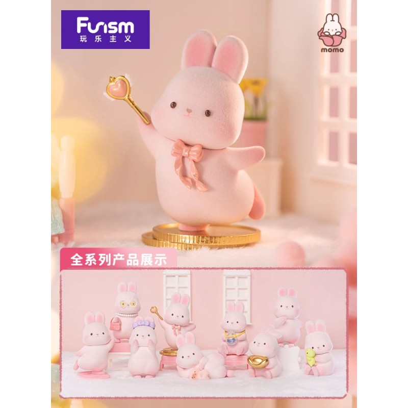 Momo Bunny Daily Series Mini Figures 9 cm Display (9) | 6971680451168