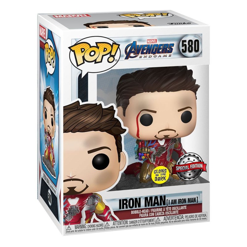 Avengers: Endgame POP! Movies Vinyl figurine I Am Iron Man (MT) (GW) 9 cm | 0889698470964