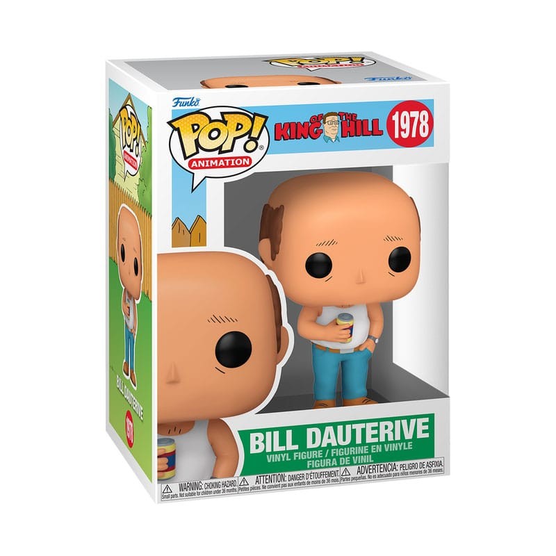 Les Rois du Texas POP! TV Vinyl Figurine Bill Dauterive 9 cm | 0889698865470