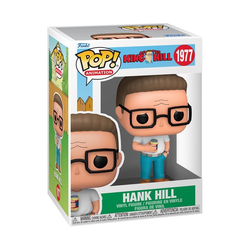 Les Rois du Texas POP! TV Vinyl Figurine Hank Hill 9 cm | 0889698865494