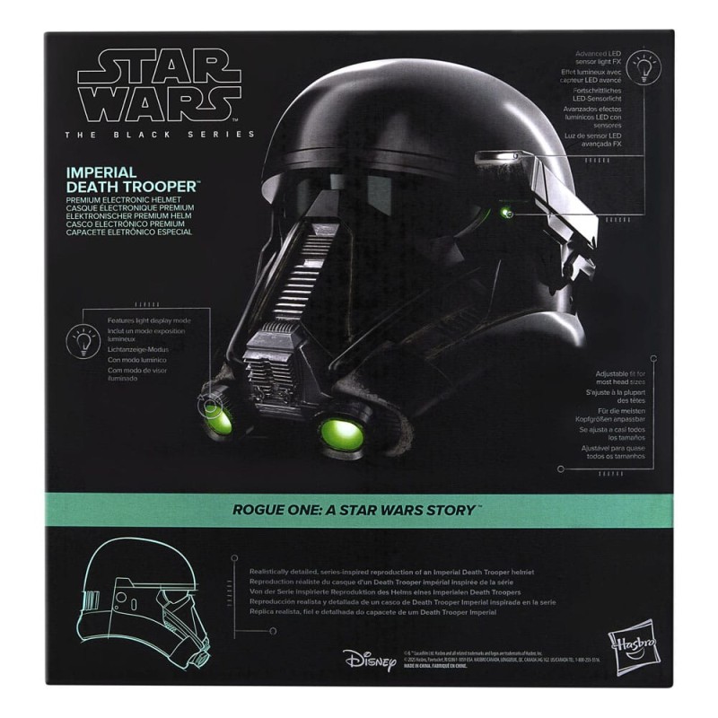 Star Wars: Rogue One Black Series Electronic Helmet Imperial Death Trooper | 5010996313003