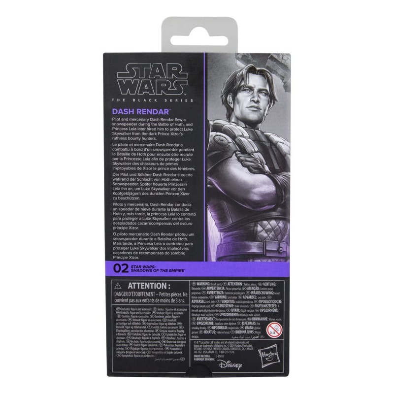 Star Wars: Shadows of the Empire Black Series figurine Dash Rendar 15 cm | 5010996313096