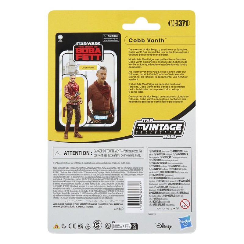 Star Wars: The Book of Boba Fett Vintage Collection figurine Cobb Vanth 10 cm | 5010996324856