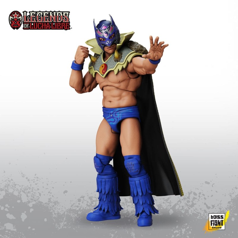 Legends of Lucha Libre figurine 1/12 Dragon Lee | 0814800024957