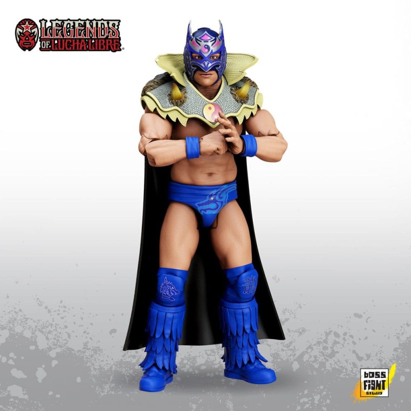 Legends of Lucha Libre figurine 1/12 Dragon Lee | 0814800024957