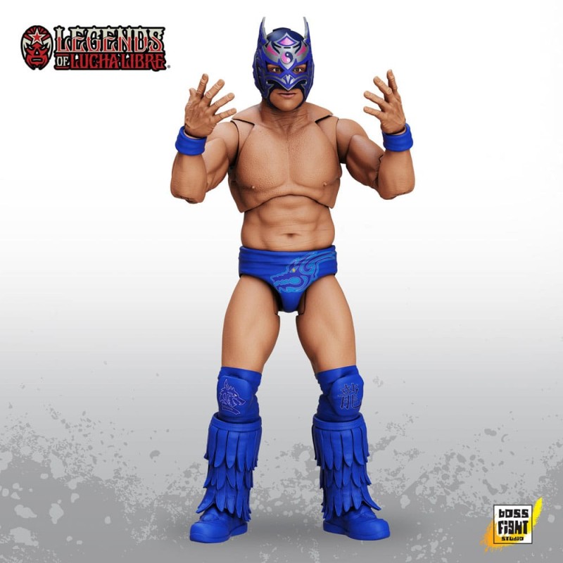 Legends of Lucha Libre figurine 1/12 Dragon Lee | 0814800024957